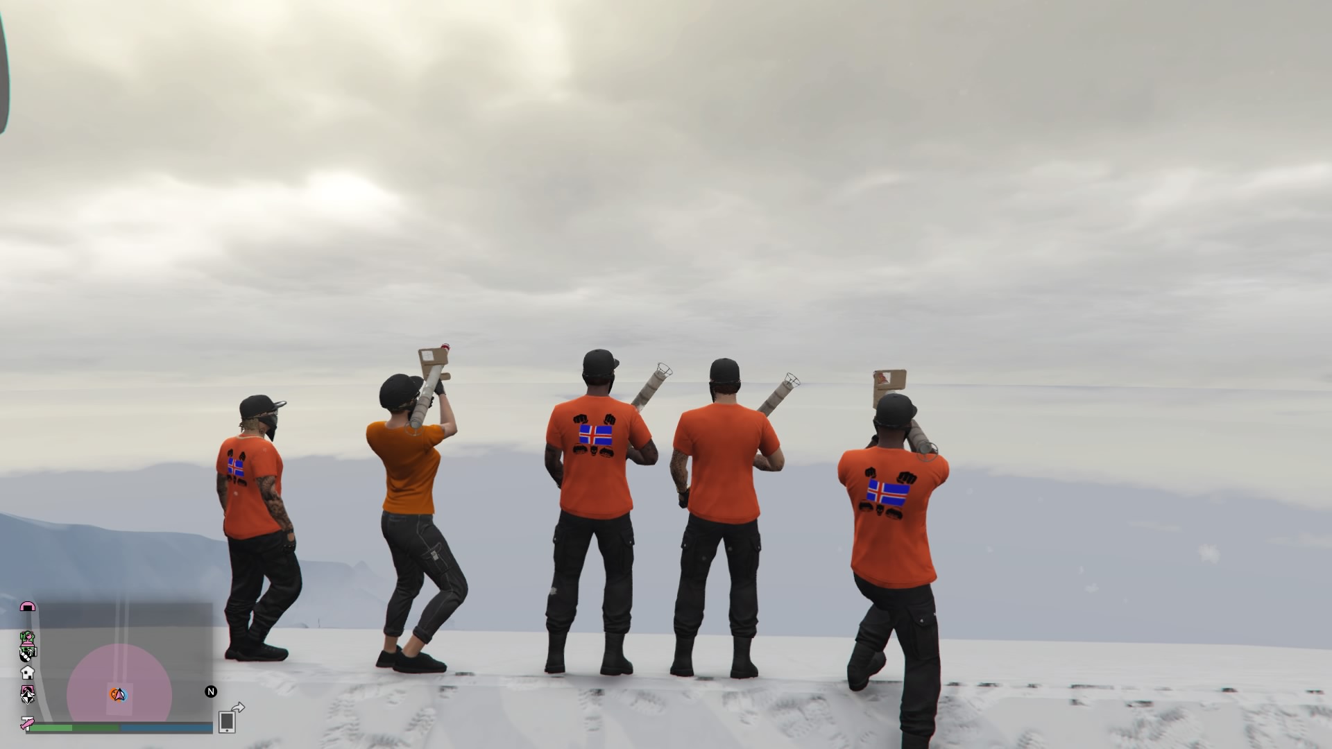 Áramót 2020 hjá Icebrothes á Mount Chilliad